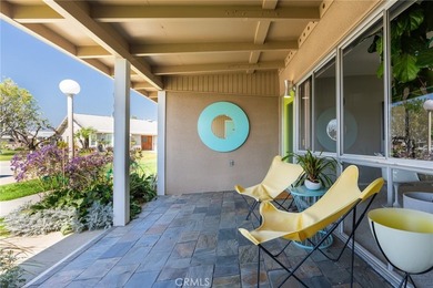 Welcome to this charming retro-inspired 1 bedroom, 1 bath home on Leisure World Seal Beach Golf Course in California - for sale on GolfHomes.com, golf home, golf lot