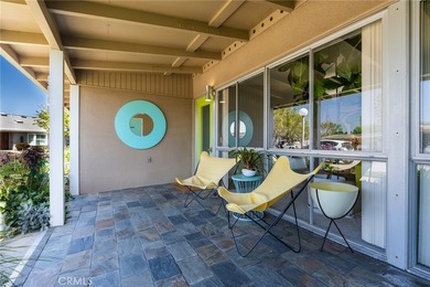 Welcome to this charming retro-inspired 1 bedroom, 1 bath home on Leisure World Seal Beach Golf Course in California - for sale on GolfHomes.com, golf home, golf lot