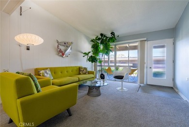 Welcome to this charming retro-inspired 1 bedroom, 1 bath home on Leisure World Seal Beach Golf Course in California - for sale on GolfHomes.com, golf home, golf lot
