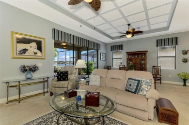 Prepare to be impressed by this beautifully upgraded one-owner on Sarasota National Golf Club in Florida - for sale on GolfHomes.com, golf home, golf lot