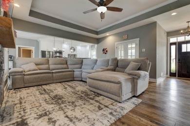 This elegant ranch on a basement offers refined main-level on Winchester Country Club, Inc. in Kentucky - for sale on GolfHomes.com, golf home, golf lot