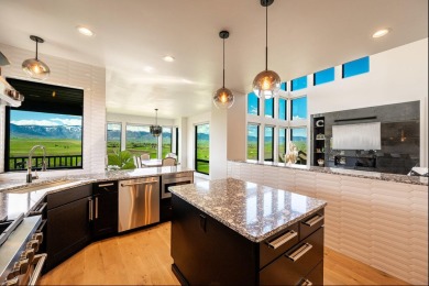 This breathtaking contemporary home offers the perfect blend of on The Powder Horn Golf Club - Mountain in Wyoming - for sale on GolfHomes.com, golf home, golf lot