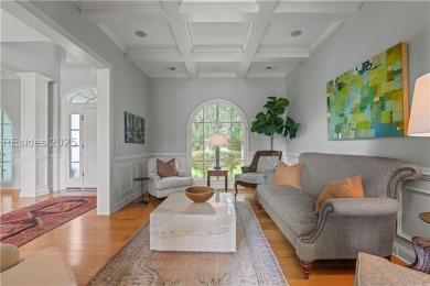 Classic Lowcountry home, situated on over 1 acre is set back 300 on Callawassie Island Club in South Carolina - for sale on GolfHomes.com, golf home, golf lot