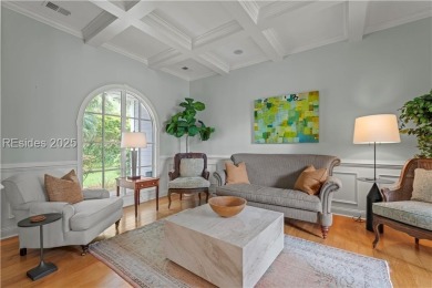 Classic Lowcountry home, situated on over 1 acre is set back 300 on Callawassie Island Club in South Carolina - for sale on GolfHomes.com, golf home, golf lot