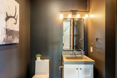 This breathtaking contemporary home offers the perfect blend of on The Powder Horn Golf Club - Mountain in Wyoming - for sale on GolfHomes.com, golf home, golf lot