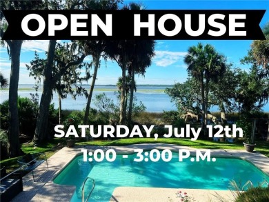 THIS FANTASTIC HOME HAS SPECTACULAR RIVER AND MARSH VIEWS!!! It on Oak Grove Island Golf and Country Club in Georgia - for sale on GolfHomes.com, golf home, golf lot