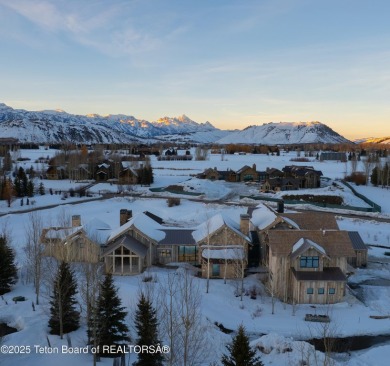 Set on a 2.43-acre Estate lot in 3 Creek Ranch, Mirror Pond on 3 Creek Ranch Golf Club in Wyoming - for sale on GolfHomes.com, golf home, golf lot