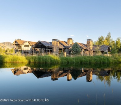 Set on a 2.43-acre Estate lot in 3 Creek Ranch, Mirror Pond on 3 Creek Ranch Golf Club in Wyoming - for sale on GolfHomes.com, golf home, golf lot