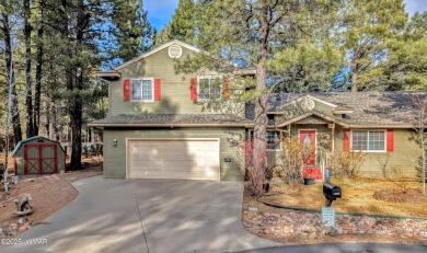 Pinetop Lakes Country club cabin.  Sits on a large cul de sac on Pinetop Lakes Golf and Country Club in Arizona - for sale on GolfHomes.com, golf home, golf lot