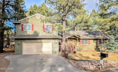 Pinetop Lakes Country club cabin.  Sits on a large cul de sac on Pinetop Lakes Golf and Country Club in Arizona - for sale on GolfHomes.com, golf home, golf lot