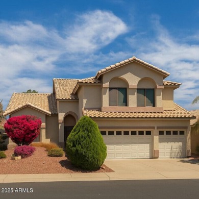 Welcome to this stunning Tuscan-style home on a premium lot with on The Legend at Arrowhead in Arizona - for sale on GolfHomes.com, golf home, golf lot