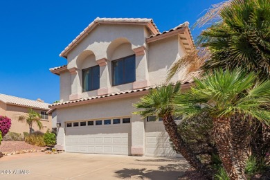 Welcome to this stunning Tuscan-style home on a premium lot with on The Legend at Arrowhead in Arizona - for sale on GolfHomes.com, golf home, golf lot