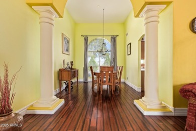 Welcome to this stunning Tuscan-style home on a premium lot with on The Legend at Arrowhead in Arizona - for sale on GolfHomes.com, golf home, golf lot