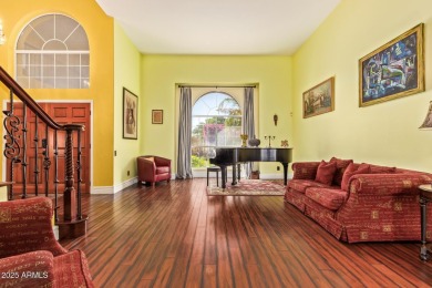 Welcome to this stunning Tuscan-style home on a premium lot with on The Legend at Arrowhead in Arizona - for sale on GolfHomes.com, golf home, golf lot
