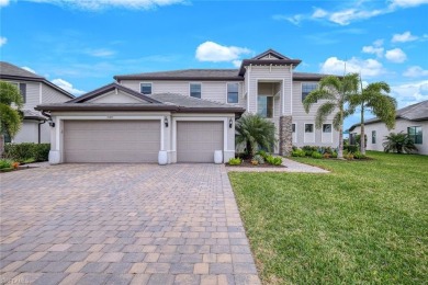 Step into resort-style living in this beautifully appointed on Old Corkscrew Golf Club in Florida - for sale on GolfHomes.com, golf home, golf lot