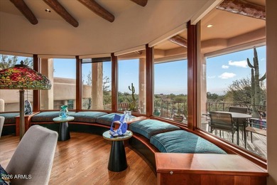 GOLF MEMBERSHIP AVAILABLE! Perched to capture breathtaking city on Desert Mountain Club - Apache Golf Course in Arizona - for sale on GolfHomes.com, golf home, golf lot