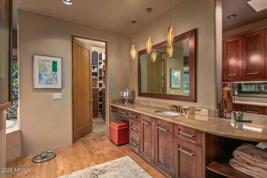 GOLF MEMBERSHIP AVAILABLE! Perched to capture breathtaking city on Desert Mountain Club - Apache Golf Course in Arizona - for sale on GolfHomes.com, golf home, golf lot