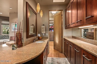 GOLF MEMBERSHIP AVAILABLE! Perched to capture breathtaking city on Desert Mountain Club - Apache Golf Course in Arizona - for sale on GolfHomes.com, golf home, golf lot