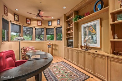 GOLF MEMBERSHIP AVAILABLE! Perched to capture breathtaking city on Desert Mountain Club - Apache Golf Course in Arizona - for sale on GolfHomes.com, golf home, golf lot