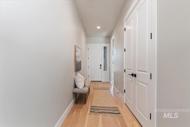 This beautifully designed modern farmhouse backs up to the golf on Falcon Crest Golf Club in Idaho - for sale on GolfHomes.com, golf home, golf lot