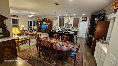 Discover this FULLY FURNISHED 2018 Palm Harbor Ventura home! on The Riverside Golf Club in Florida - for sale on GolfHomes.com, golf home, golf lot