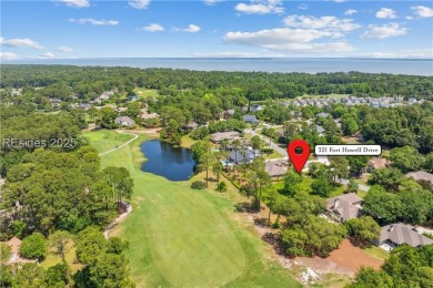 Southern Charm meets Lowcountry Luxury in this new construction on Palmetto Hall Golf Course in South Carolina - for sale on GolfHomes.com, golf home, golf lot