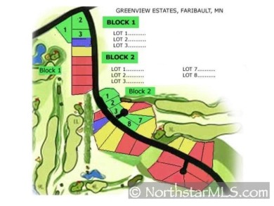 Beautiful lot overlooking Legacy Golf Course #8 green. Buffer on on Golf at the Legacy in Minnesota - for sale on GolfHomes.com, golf home, golf lot
