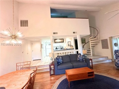 Airy and Bright with High Ceilings- 2 Bed/2 Bath 2nd-floor on Palmetto Dunes Golf Course and Resort in South Carolina - for sale on GolfHomes.com, golf home, golf lot