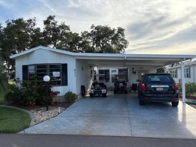 This home is in a 55 plus community with a monthly lot rent of on Crystal Lake Club in Florida - for sale on GolfHomes.com, golf home, golf lot