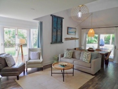 Location, location, location! Fully renovated 2BR/2BA end-unit on Shipyard Golf Club in South Carolina - for sale on GolfHomes.com, golf home, golf lot