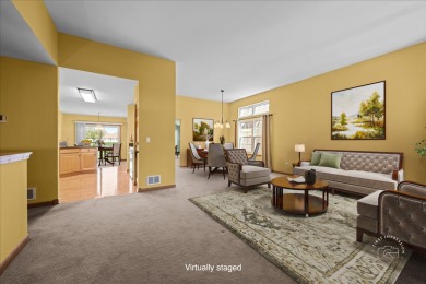 Move-in ready and a quick closing is possible for this spotless on The Links at Carillon in Illinois - for sale on GolfHomes.com, golf home, golf lot