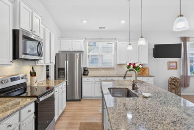 Living is easy in this Nearly New Tasteful Open-Concept on Brunswick Plantation and Golf Resorts in North Carolina - for sale on GolfHomes.com, golf home, golf lot