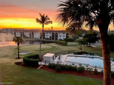 Sophisticated living space with a golf course view for a on High Point Country Club in Florida - for sale on GolfHomes.com, golf home, golf lot