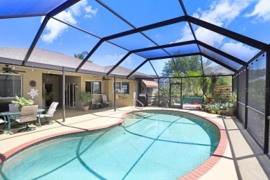 Under contract-accepting backup offers. Immaculate Pool Home on on The Eagles Golf Course and Club in Florida - for sale on GolfHomes.com, golf home, golf lot