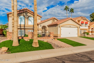 Nestled on a PRIME golf course lot, this stunning 5-bedroom home on Ahwatukee Country Club in Arizona - for sale on GolfHomes.com, golf home, golf lot