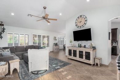 Nestled on a PRIME golf course lot, this stunning 5-bedroom home on Ahwatukee Country Club in Arizona - for sale on GolfHomes.com, golf home, golf lot