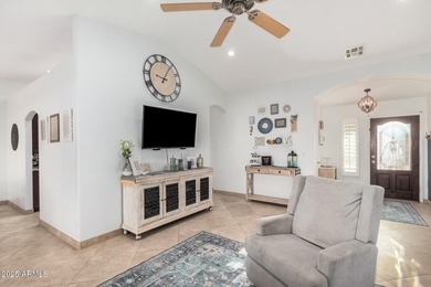 Nestled on a PRIME golf course lot, this stunning 5-bedroom home on Ahwatukee Country Club in Arizona - for sale on GolfHomes.com, golf home, golf lot