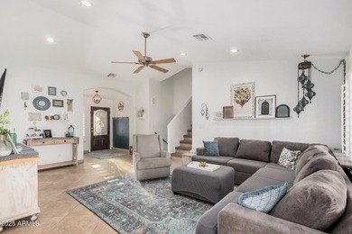 Nestled on a PRIME golf course lot, this stunning 5-bedroom home on Ahwatukee Country Club in Arizona - for sale on GolfHomes.com, golf home, golf lot