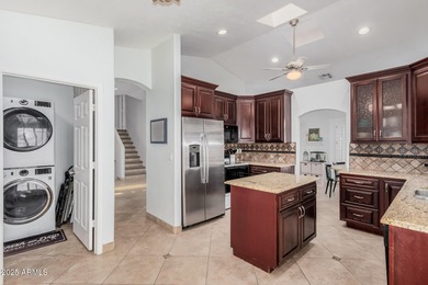 Nestled on a PRIME golf course lot, this stunning 5-bedroom home on Ahwatukee Country Club in Arizona - for sale on GolfHomes.com, golf home, golf lot