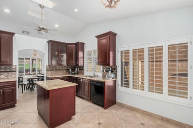 Nestled on a PRIME golf course lot, this stunning 5-bedroom home on Ahwatukee Country Club in Arizona - for sale on GolfHomes.com, golf home, golf lot