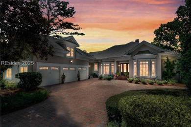 Custom Belfair home on Cumberland Dr with lagoon to golf course on Belfair Golf Club in South Carolina - for sale on GolfHomes.com, golf home, golf lot