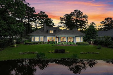 Custom Belfair home on Cumberland Dr with lagoon to golf course on Belfair Golf Club in South Carolina - for sale on GolfHomes.com, golf home, golf lot