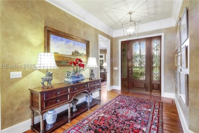 Custom Belfair home on Cumberland Dr with lagoon to golf course on Belfair Golf Club in South Carolina - for sale on GolfHomes.com, golf home, golf lot