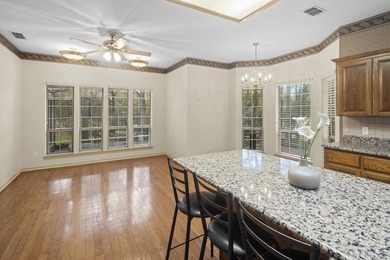 Beautiful home offering comfort and tranquility with mature on Delaware Springs Golf Course in Texas - for sale on GolfHomes.com, golf home, golf lot
