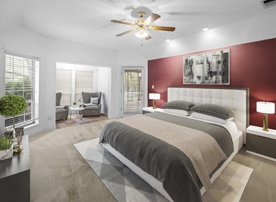 Beautiful home offering comfort and tranquility with mature on Delaware Springs Golf Course in Texas - for sale on GolfHomes.com, golf home, golf lot