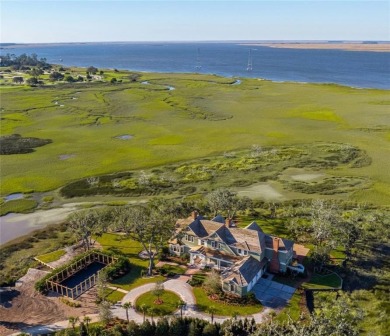 The *crown jewel* of Sea Island living, this estate is located on Sea Island Golf Club in Georgia - for sale on GolfHomes.com, golf home, golf lot