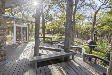 Beautiful home offering comfort and tranquility with mature on Delaware Springs Golf Course in Texas - for sale on GolfHomes.com, golf home, golf lot