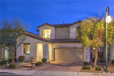 Experience luxurious living in the highly desirable gated on Southern Highlands Golf Club in Nevada - for sale on GolfHomes.com, golf home, golf lot