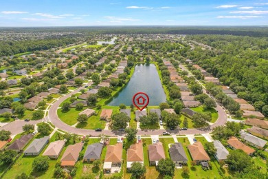 Lakefront Gem In Highly Sought-after Samara Lakes!  Don't Miss on King and Bear Golf Course/World Golf Village in Florida - for sale on GolfHomes.com, golf home, golf lot