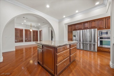 BEAUTIFUL PRIVATE OASIS HOME IN THE PRESTIGIOUS GUARD GATED on Southern Highlands Golf Club in Nevada - for sale on GolfHomes.com, golf home, golf lot